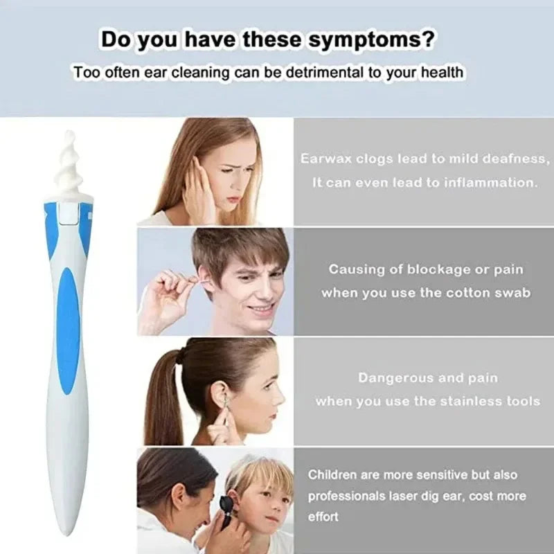 Ear Wax Remover Tool Ear Cleaner Soft Silicone 16