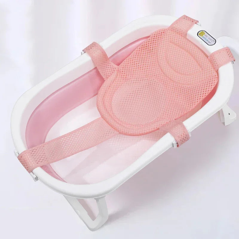 Newborn Bathtub Pillow Infant Anti-Slip Soft Comfort