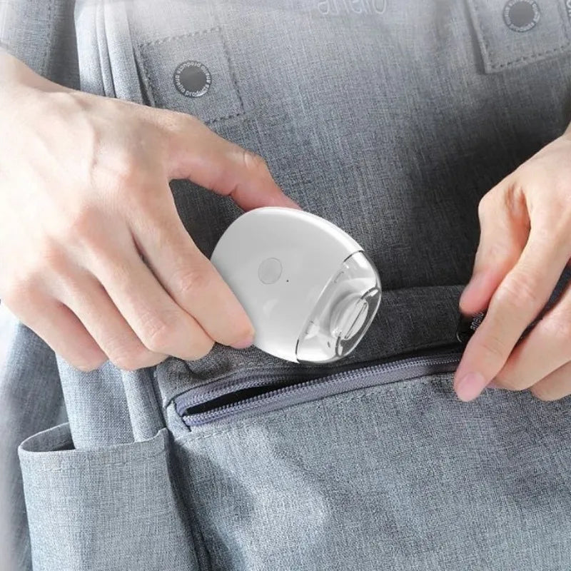 2 1 Electric Nail Clipper Cutter LED Light Automatic