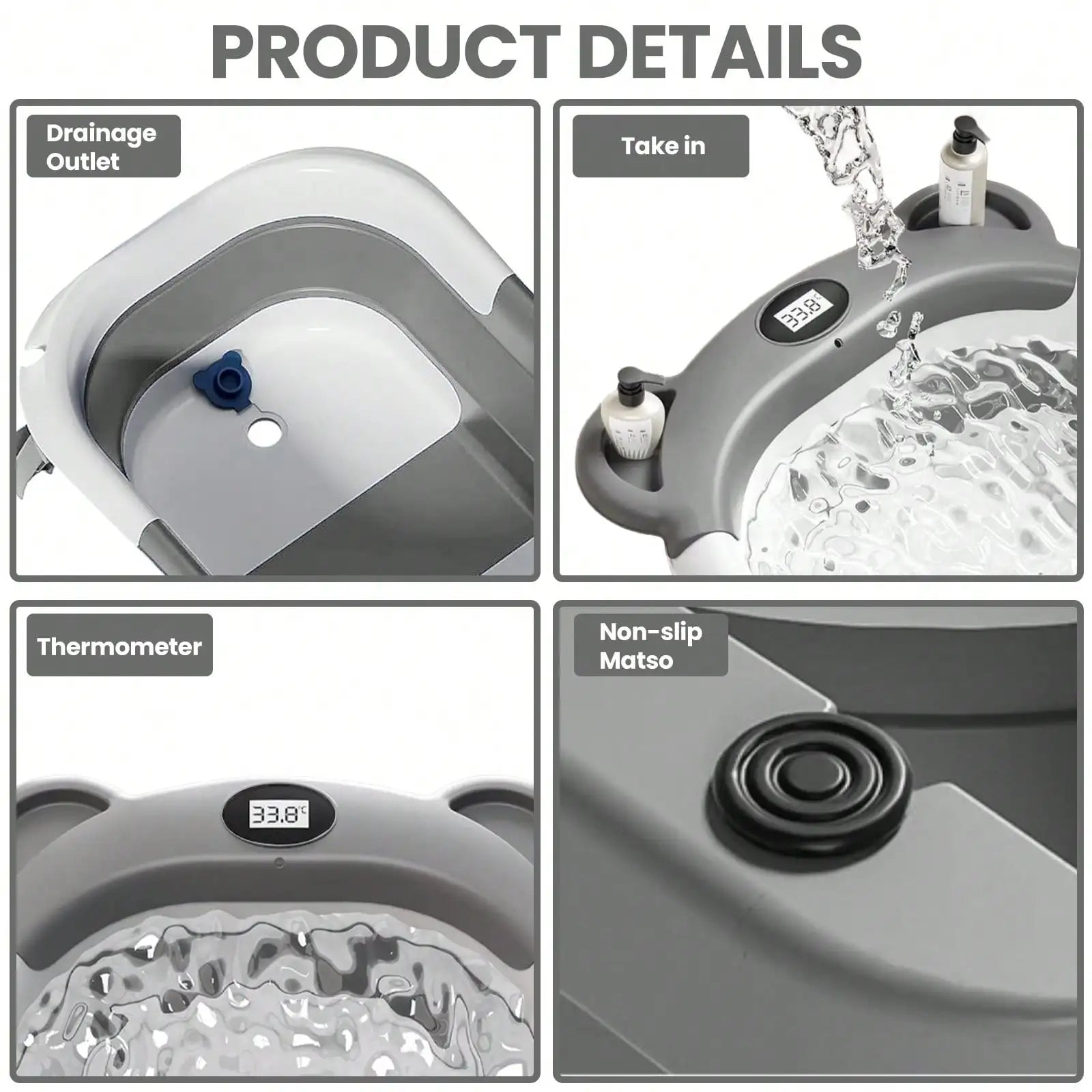 Portable Travel Bathtub