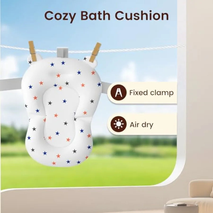 Baby BathtubFoldable Baby Bath Tub Newborn Toddler 0-18 - feature close-up
