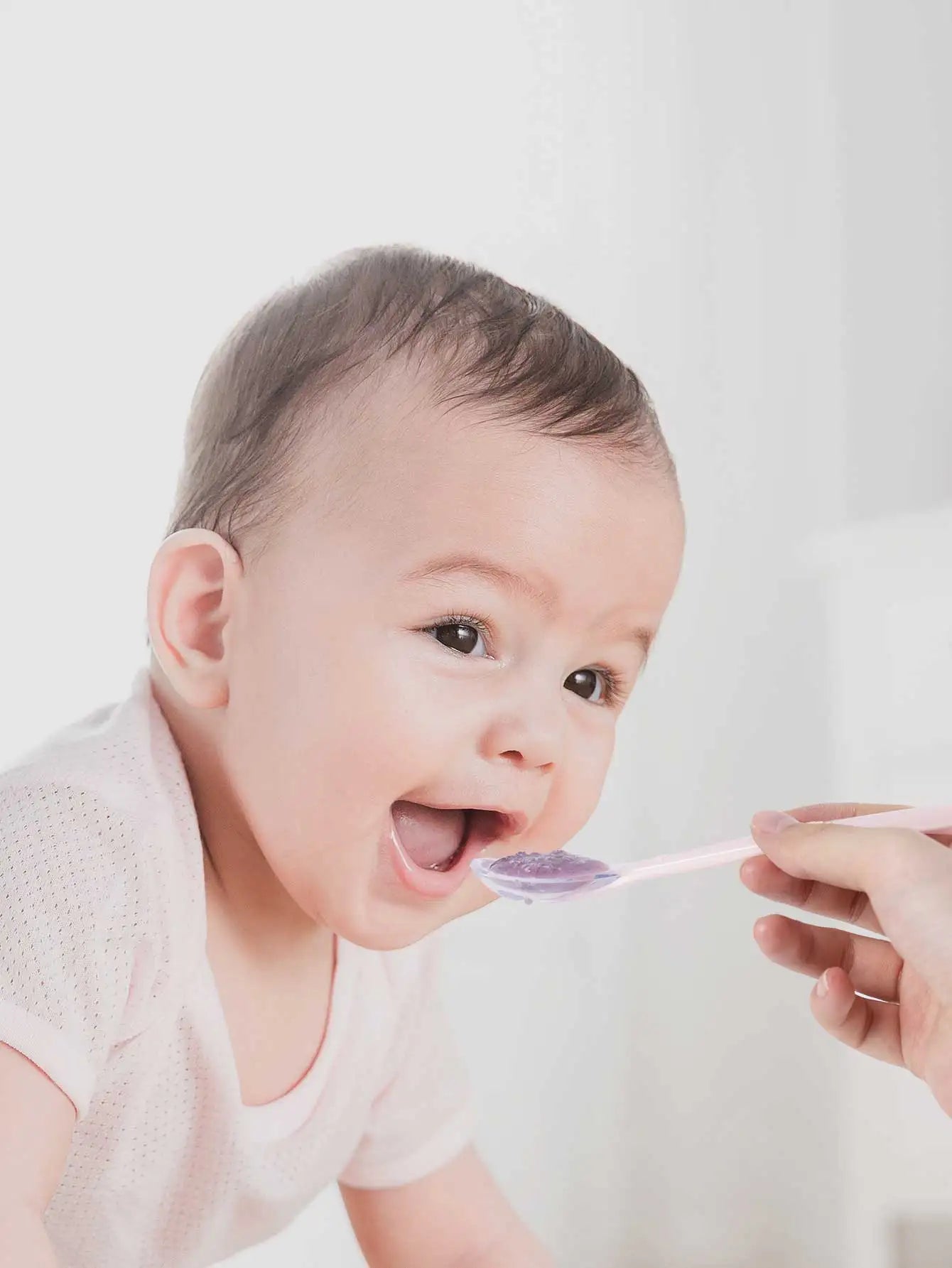 9 Colors Baby Silicone Spoon Learning Spoon Star - packaging view