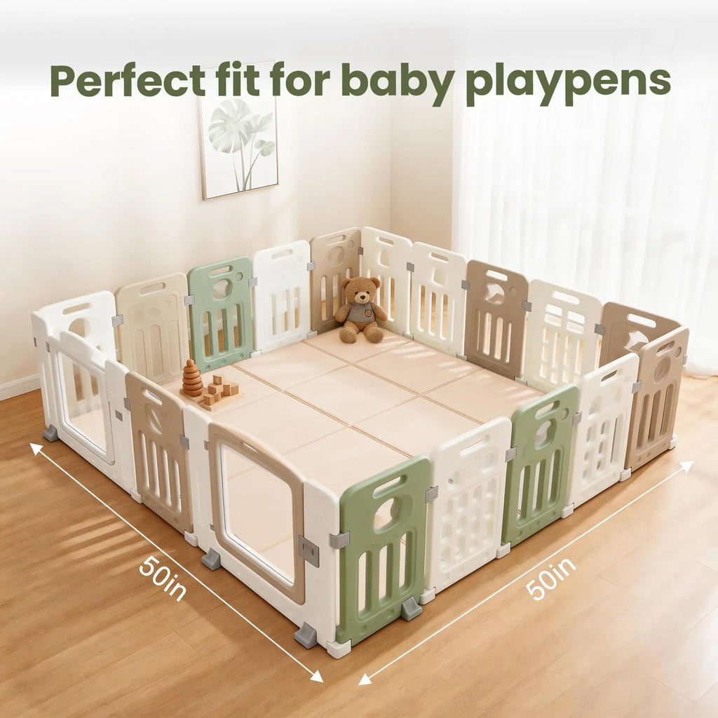 Goyuu Foldable Baby Play Mat - lifestyle in-use