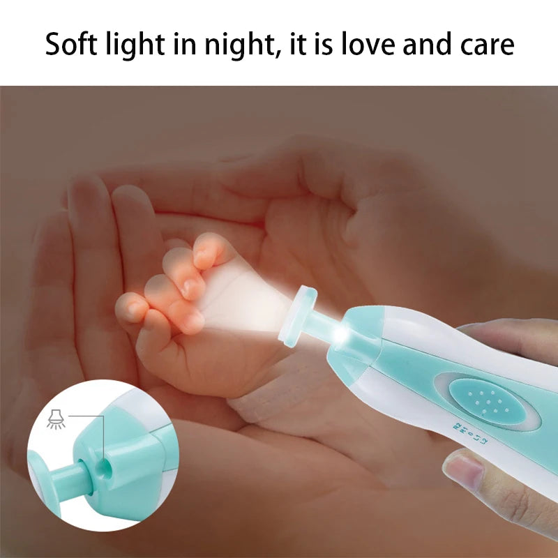 Baby Electric Nail Trimmer Kid Nail Polisher Tool Baby - packaging view
