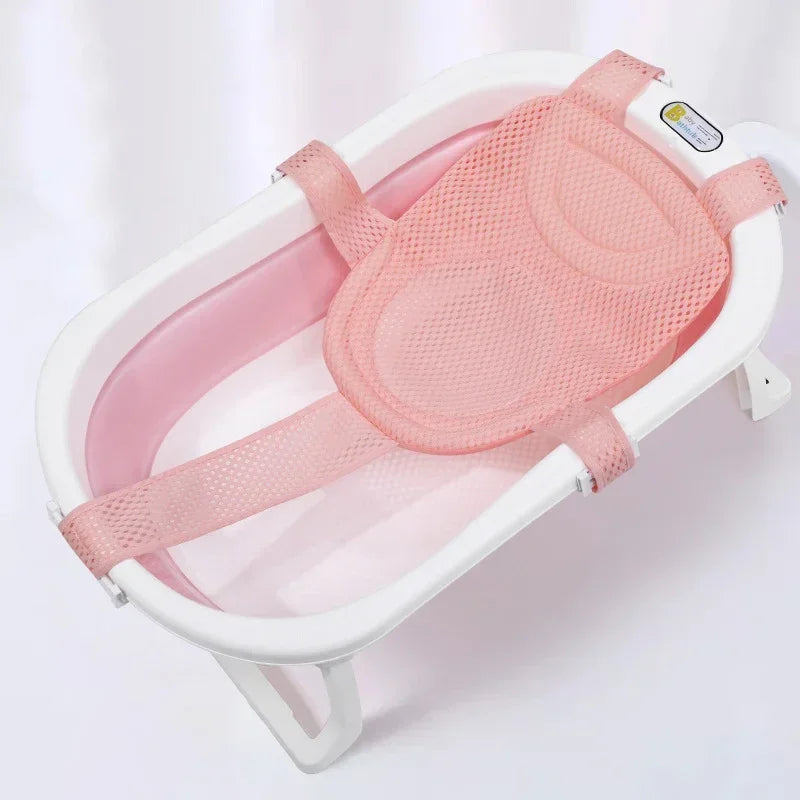 Baby Bath Net Mat Children Newborn Adjustable Bathtub - feature close-up