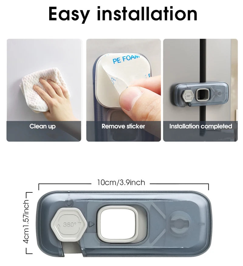 New Home Refrigerator Lock Multi-Function Drawer Locks