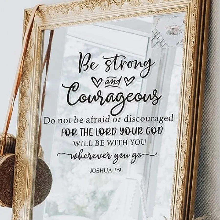 Wall Stickers Inspirational Quote Wall Decals Peel - lifestyle in-use