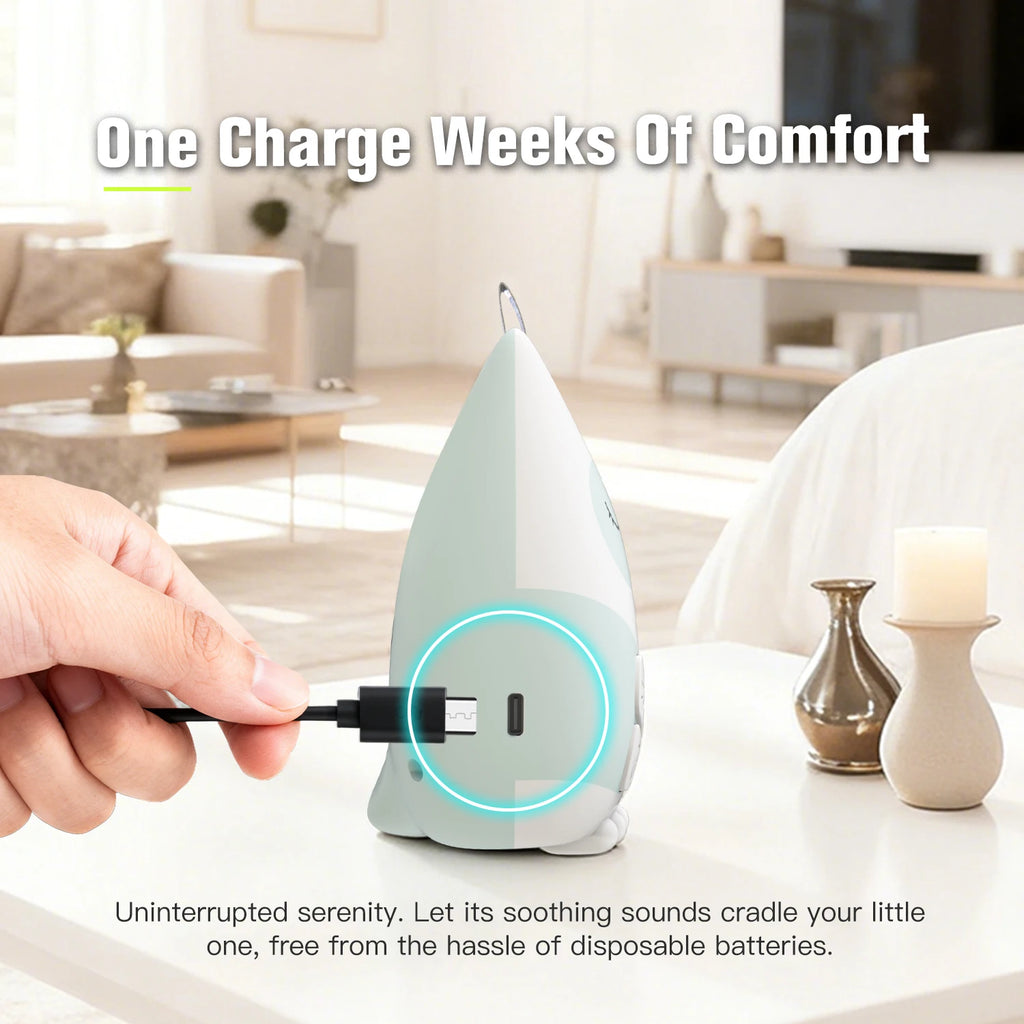 Portable White Noise Sound Machine Baby 30 Soothing