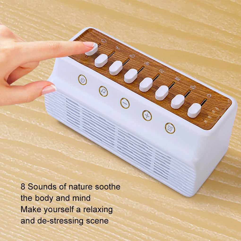 8 Natural Sounds Baby White Noise Sleep Machine - packaging view