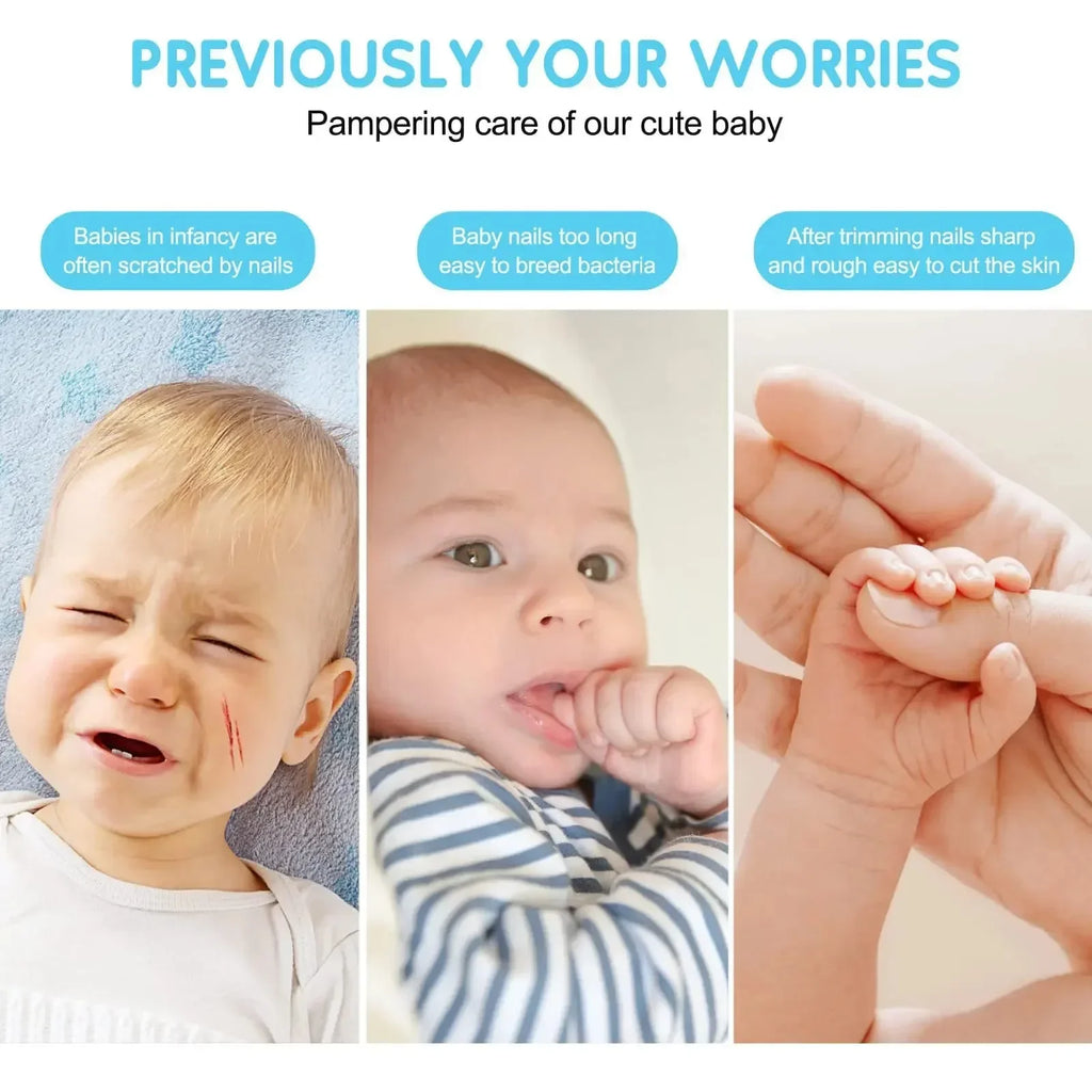 Multifunctional Electric Baby Cutter Trimmer Manicure - packaging view