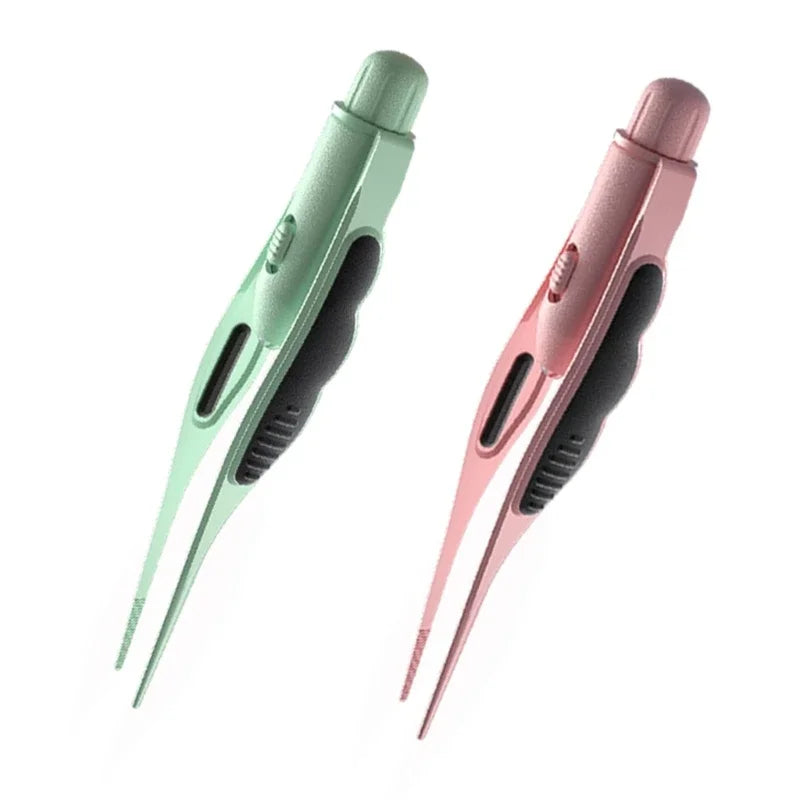 Earwax LED Tweezers Earpick Children Ear Cleaning Tool - material close-up