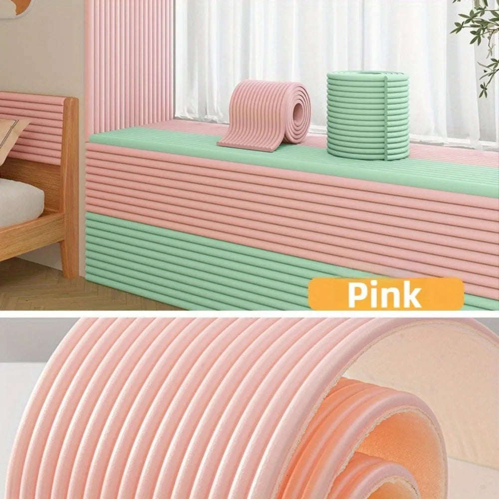2m Desk Edge Guard Strip Self Adhesive Soft Anti