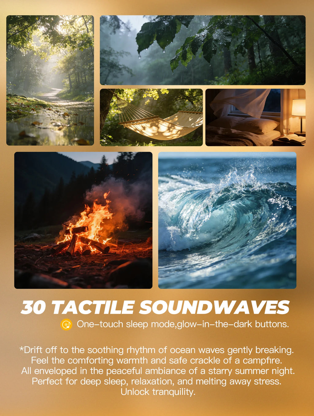 Portable White Noise Machine Adults 30 Soothing Sounds - side angle