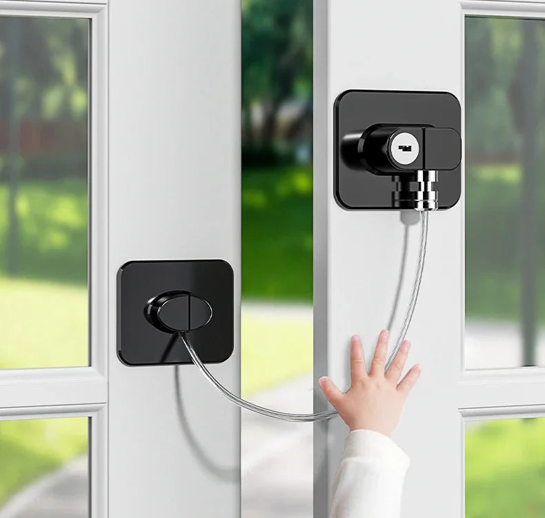 Baby Safe Refrigerator Lock Key Code Lock Baby Safety - material close-up