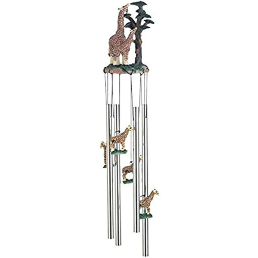 SS-G-41016 Wind Chime Round Top Giraffe Baby Garden - main product view