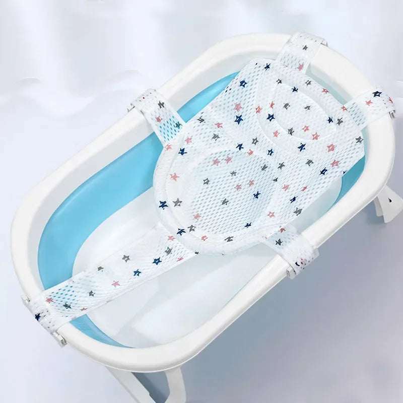 Newborn Bathtub Pillow Infant Anti-Slip Soft Comfort