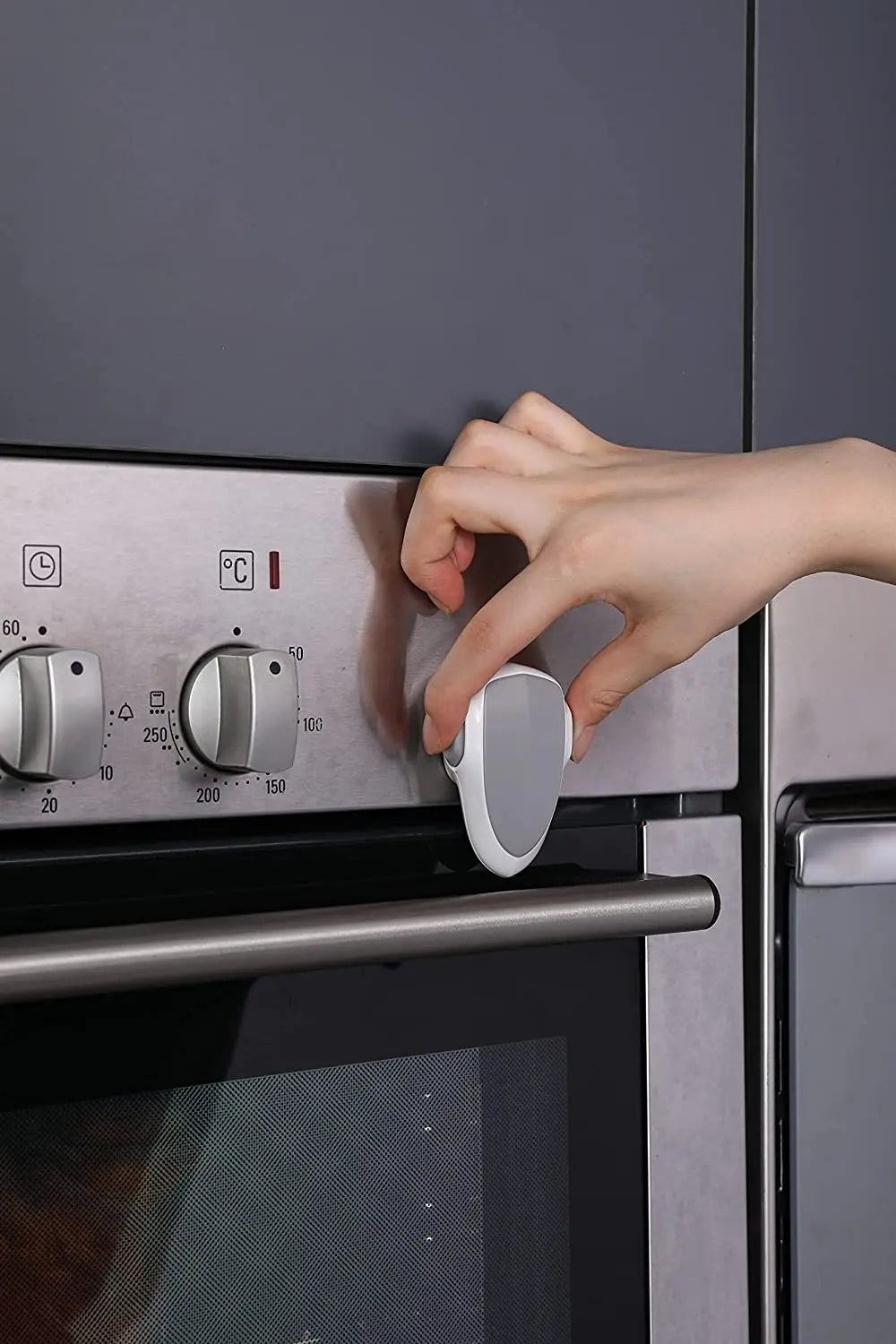 Baby Oven Door Lock Kitchen Child Safety Locks Kids - size reference