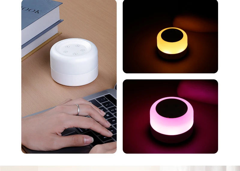 Portable White Noise Machine - side angle