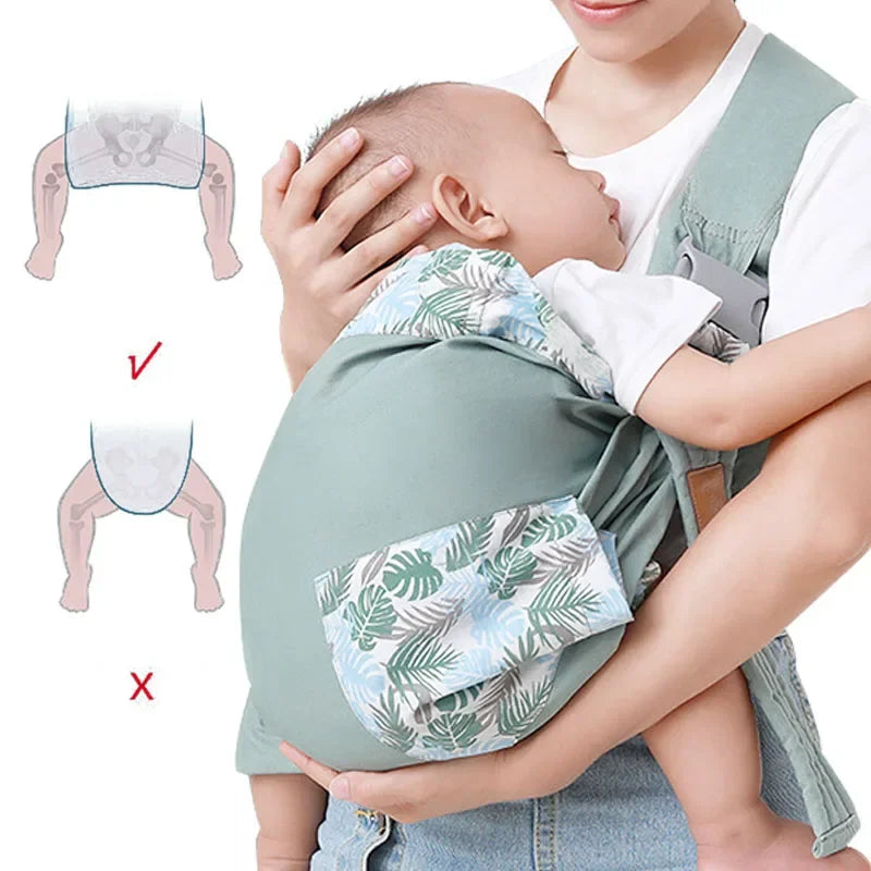 Baby Wrap Newborn Sling Dual Use Infant Nursing Cover - detail view