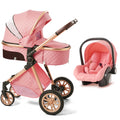 Vista Luxury Convertible Stroller 3-in-1 High Landscape - front view