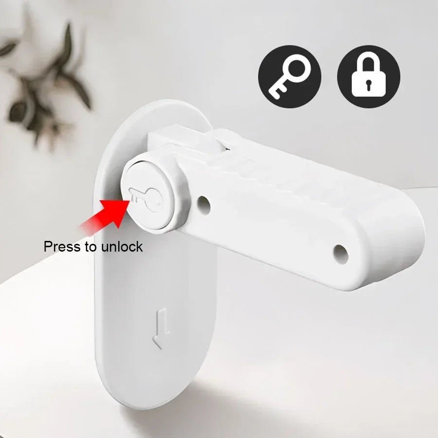 Universal Door Lever Lock Anti-Open Child Baby Safety - size reference