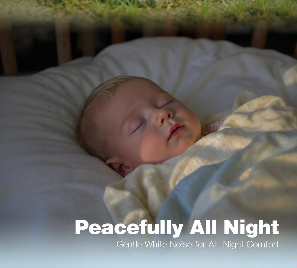 Portable Baby White Noise Machine with Cry Detection - set overview