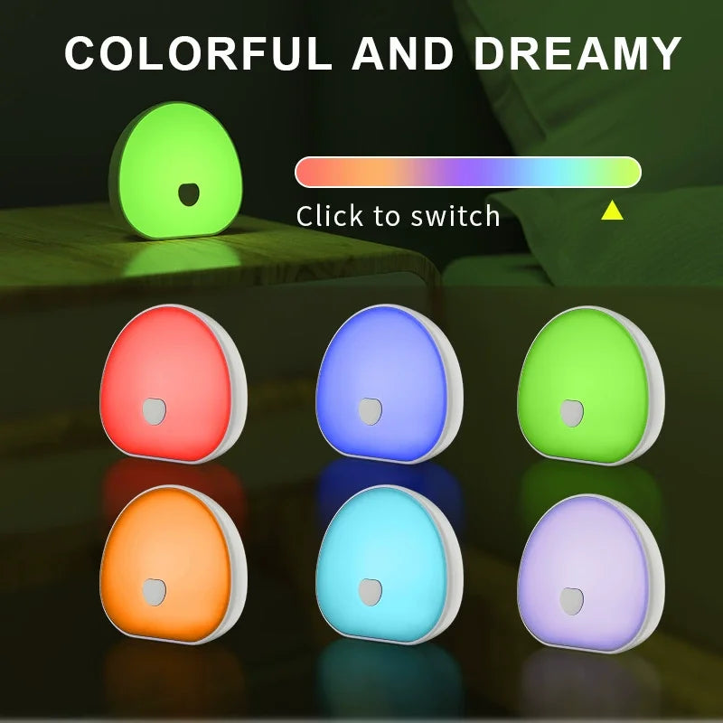 RGB Sleep White Noise Machine Soothing Sound Touchable - feature close-up