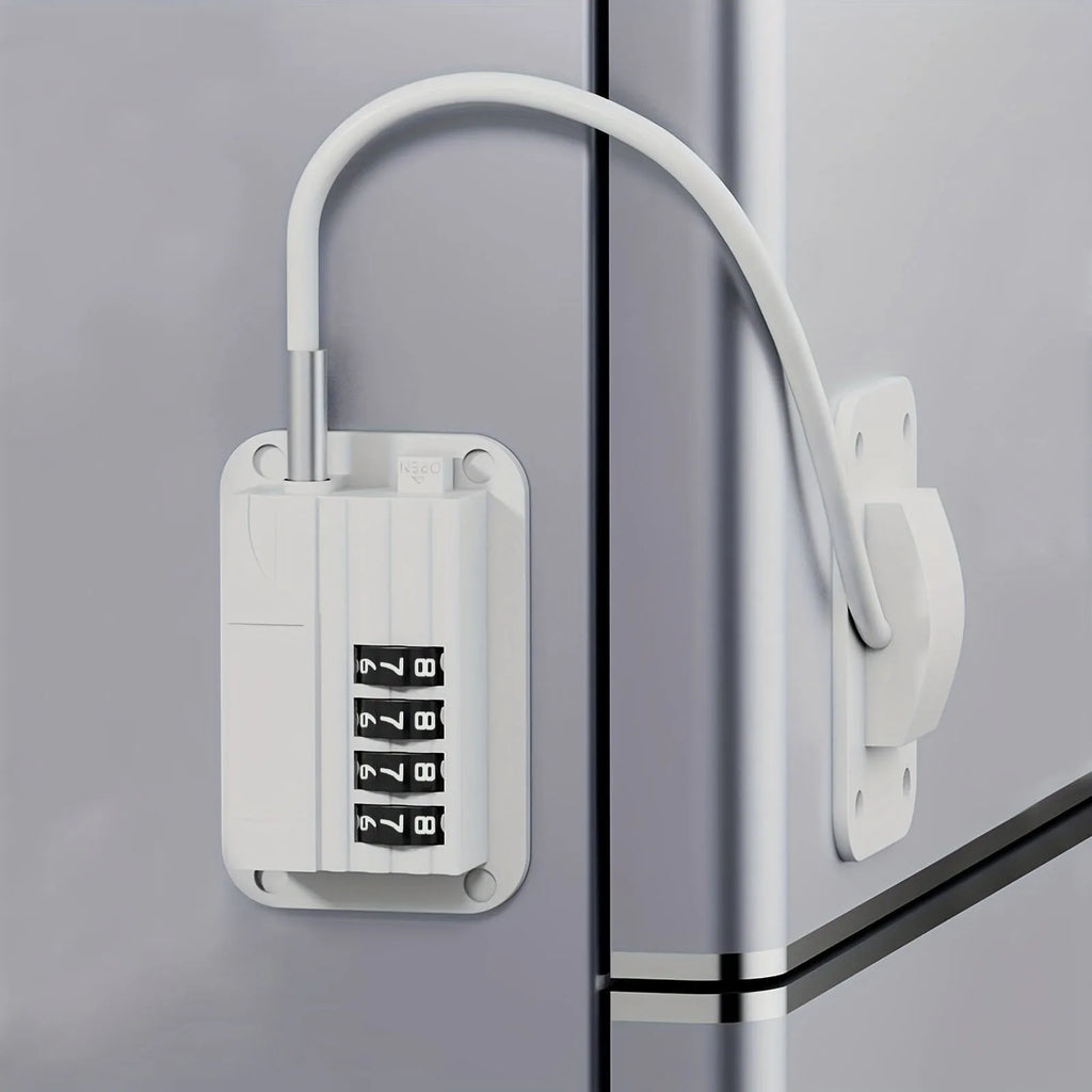 Refrigerator Fridge Freezer Door Lock Password Proof