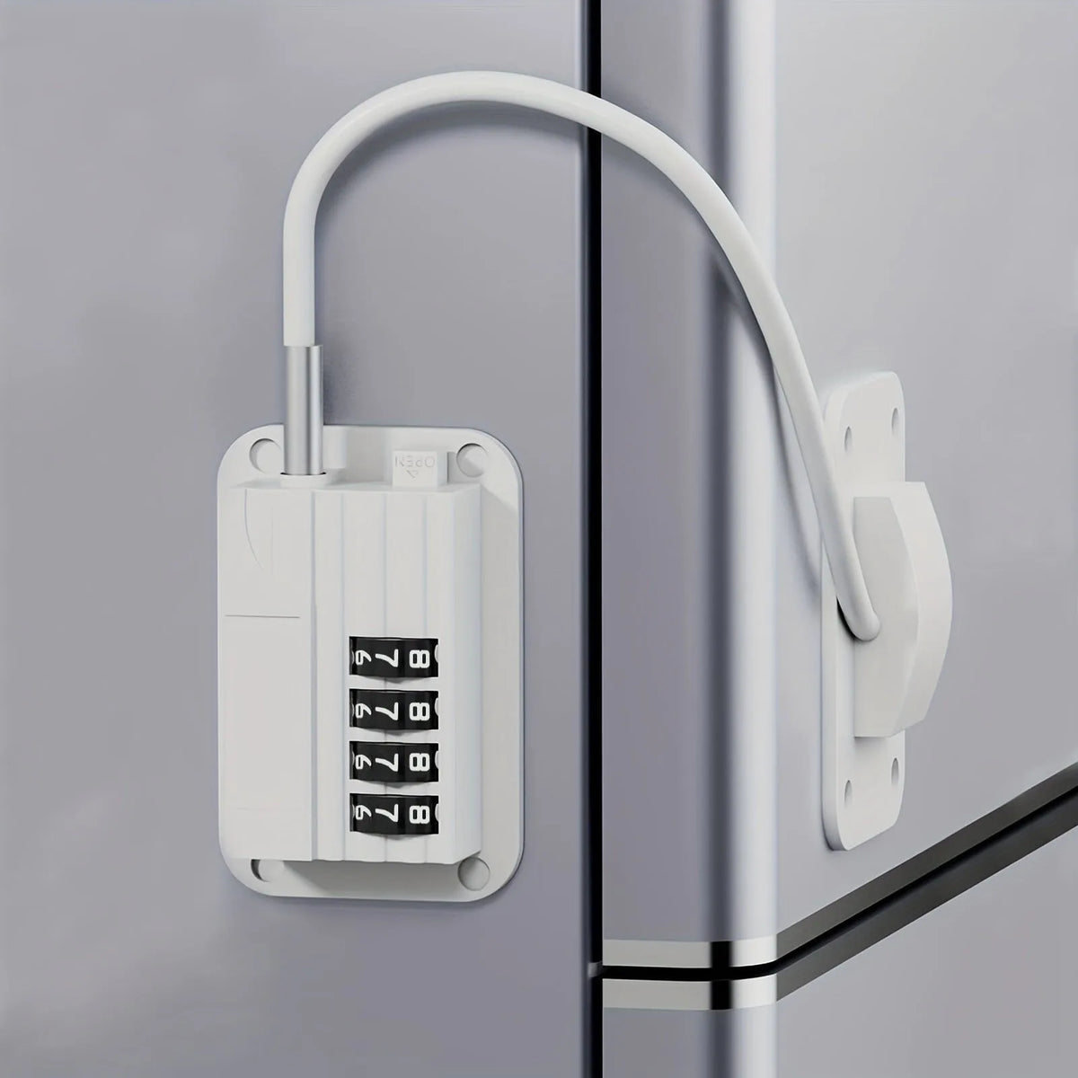 Refrigerator Fridge Freezer Door Lock Password Proof