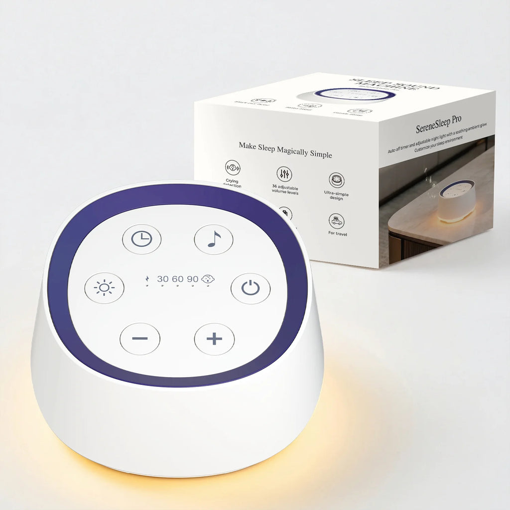 Portable White Noise Machine Adults 30 Soothing Sounds