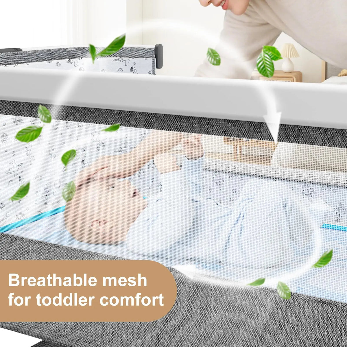 3 in 1 Baby Bassinet - set overview