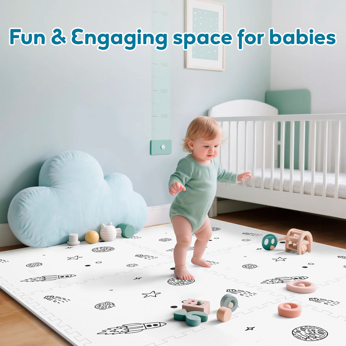 Baby Play Mat - size reference