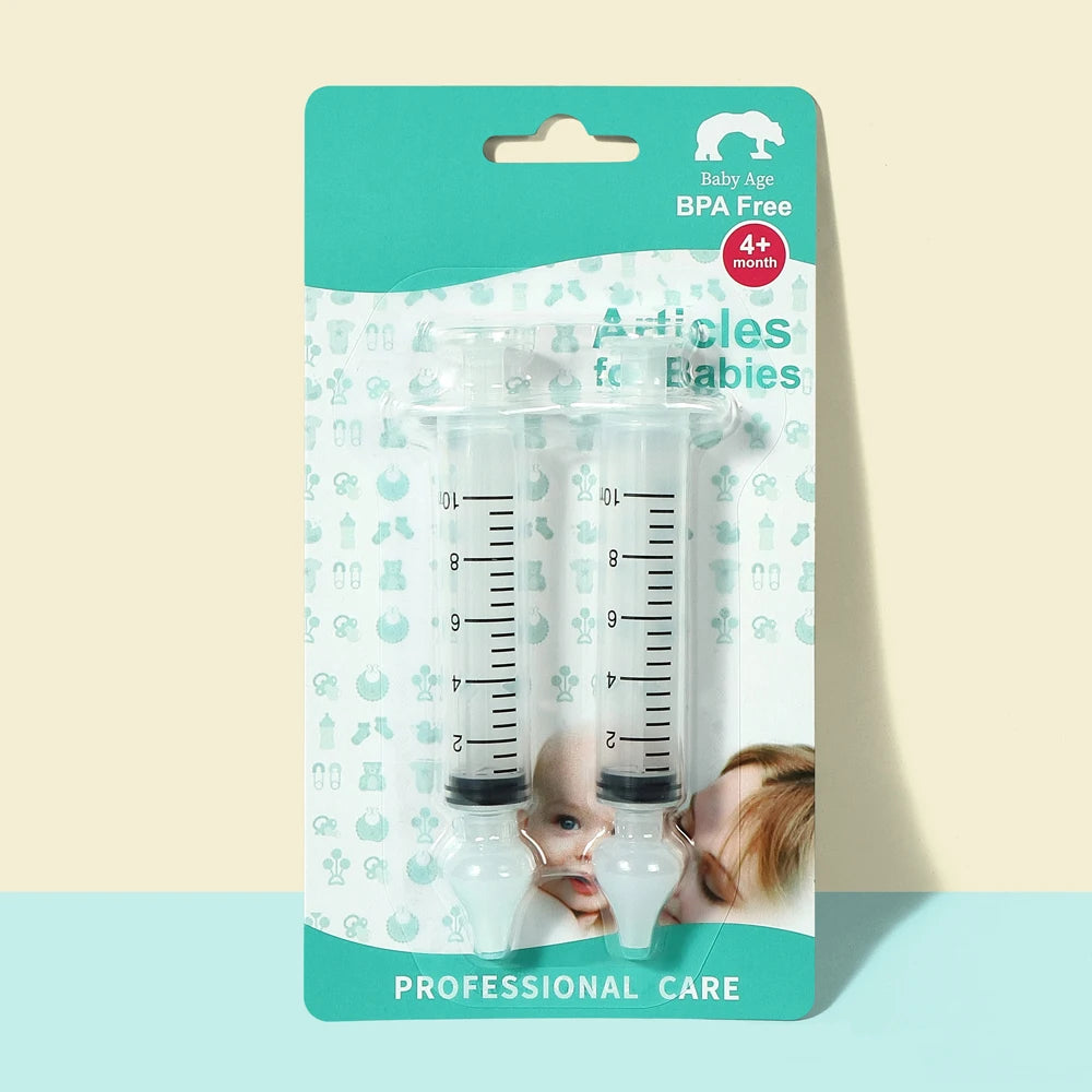 10ML Baby Nasal Aspirator Syringe Baby Nose Cleaner