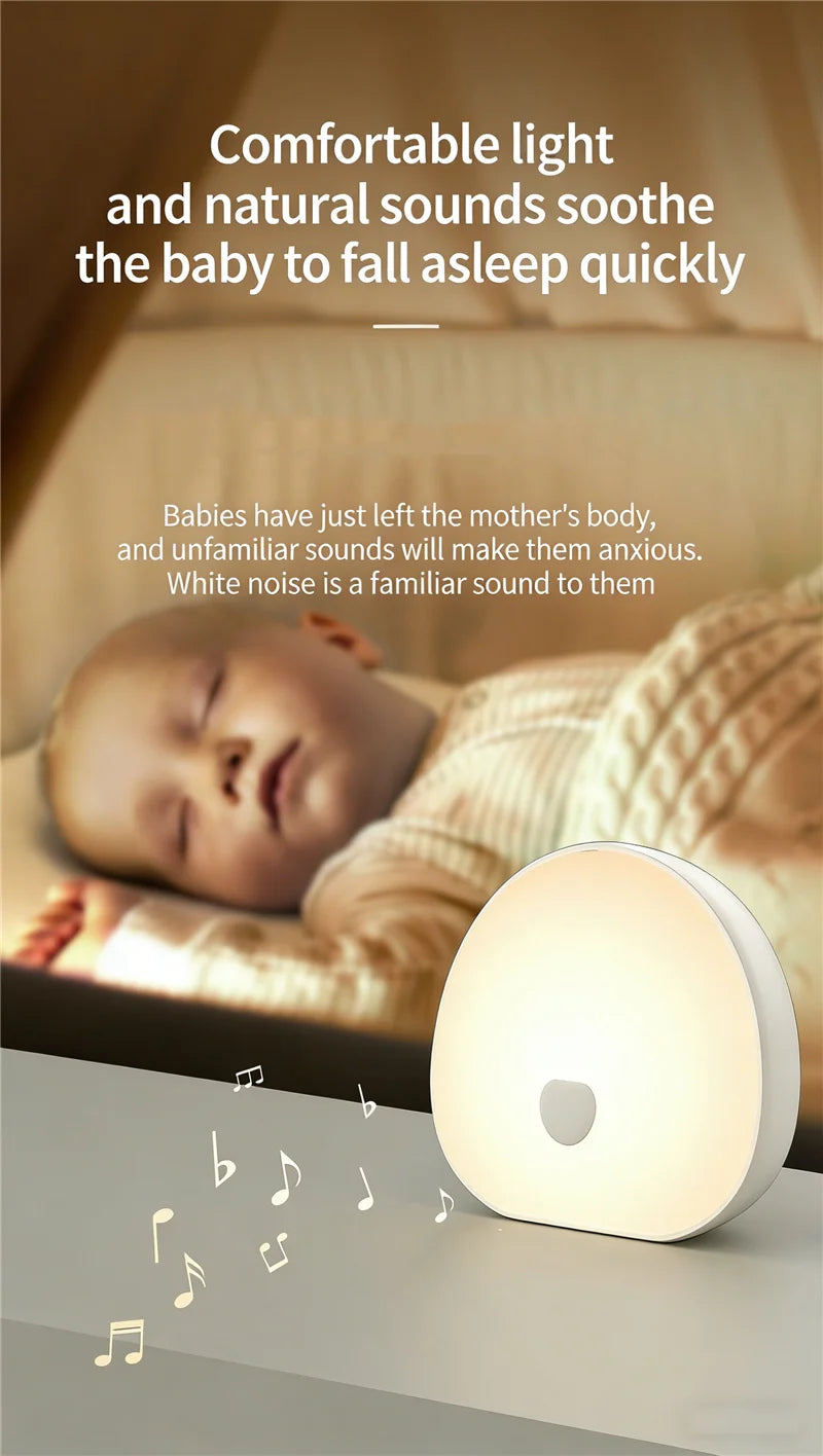 White Noise Sleep Machine 10 Natural Smoothing Sounds - set overview