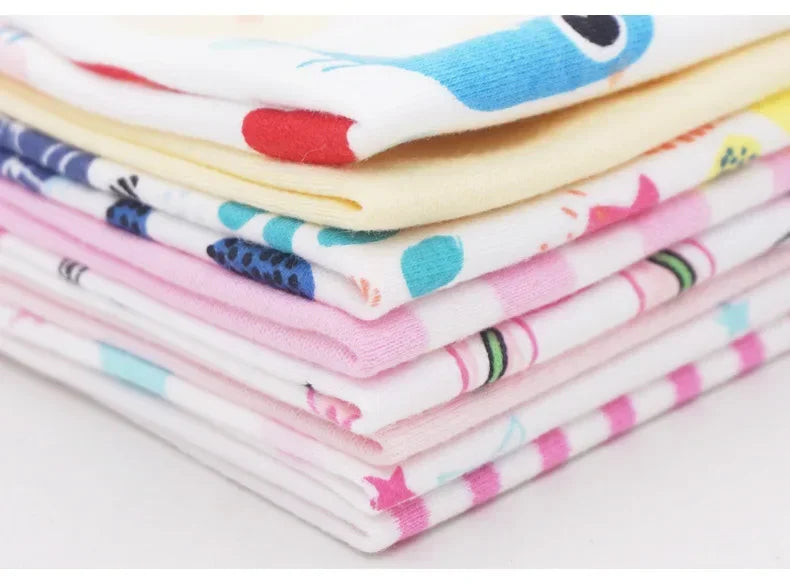 5 8 Pcs Cotton Newborn Baby Towels Set Saliva Towel