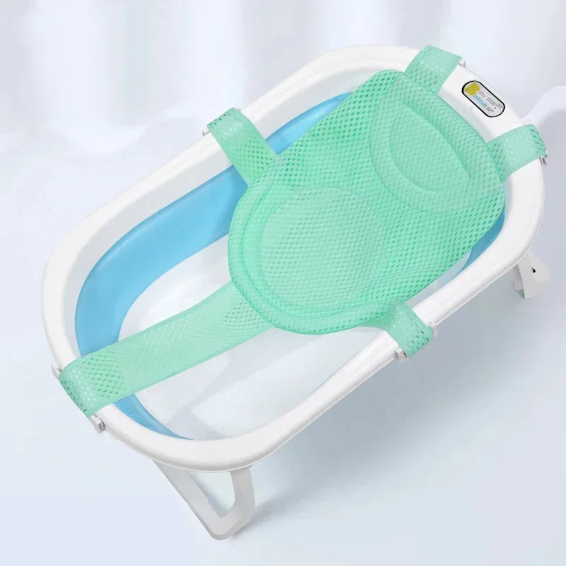 Newborn Bathtub Pillow Infant Anti-Slip Soft Comfort