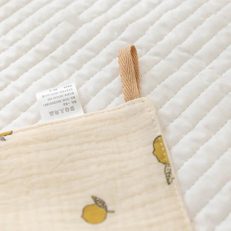 Cotton Muslin Baby Face Towels Long Burp Cloth Newborn - feature close-up