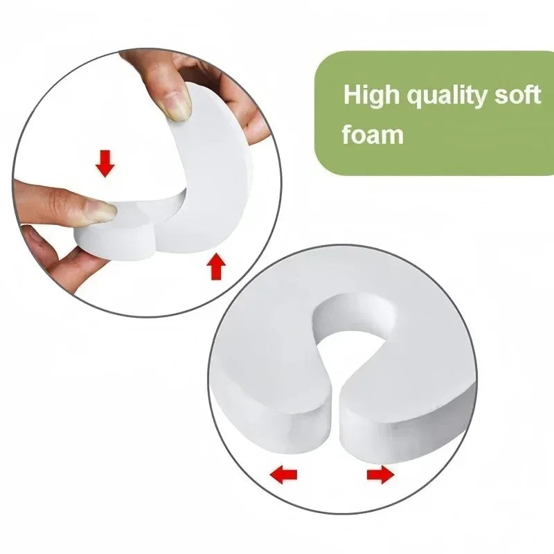 6Pcs Baby Safety Door Stopper Newborn Furniture - detail view
