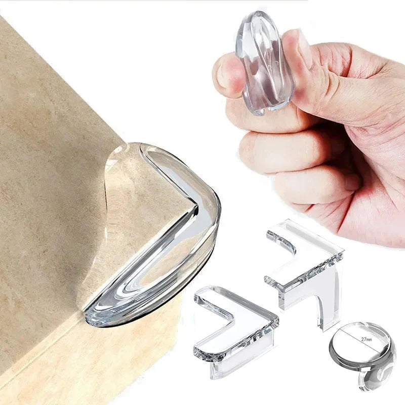 16PCS Baby Safety Silicone Protector Table Corner Edge - front view