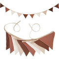 Handcrafted Neutral String Banner Set - front view