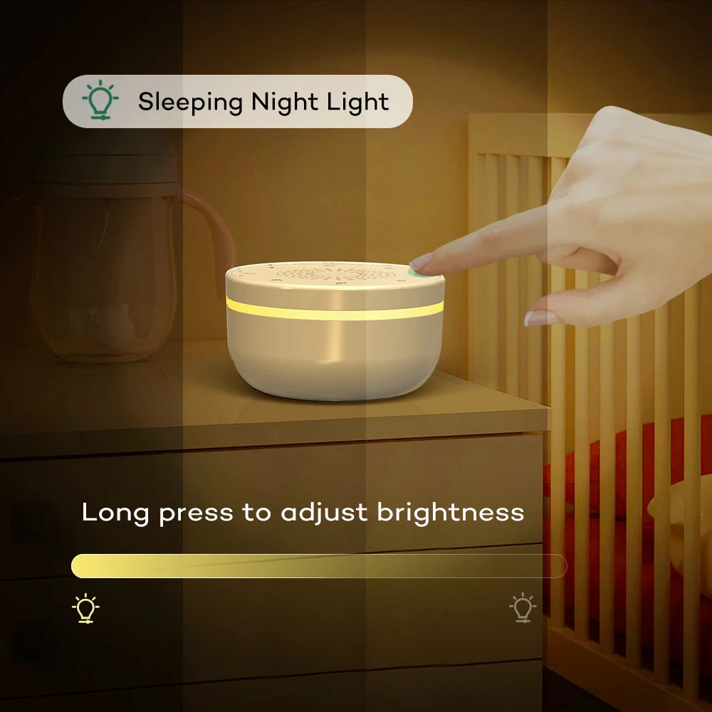 Portable Baby White Noise 1000mAh 30 Soothing Sounds 5