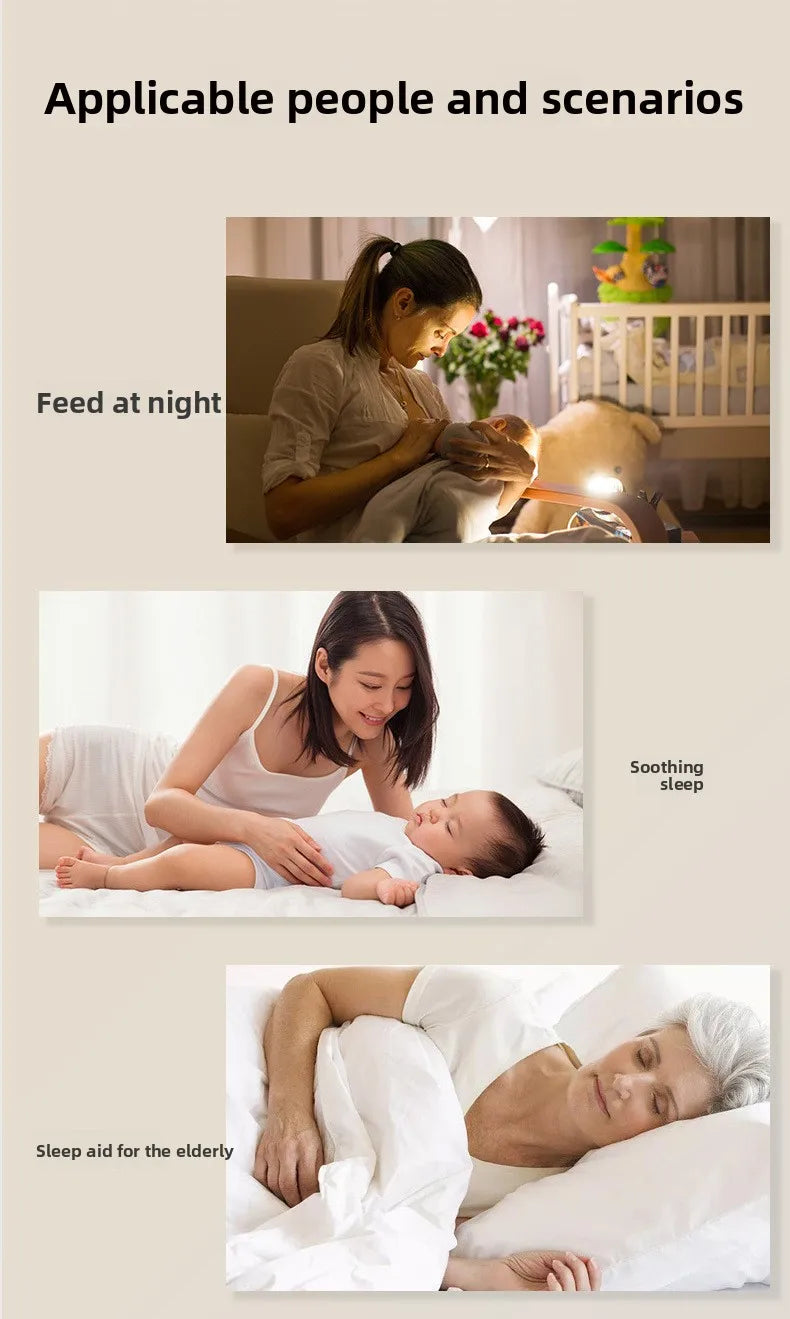 RGB Sleep White Noise Machine Soothing Sound Touchable