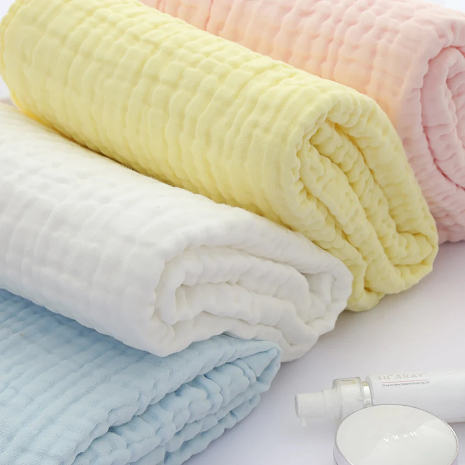 5Pcs 25x25cm Baby Towel Bath Towels Face Washcloth - detail view