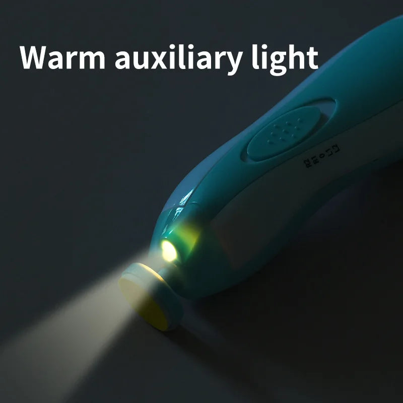 Multifunctional Electric Baby Nail Trimmer Set - detail view