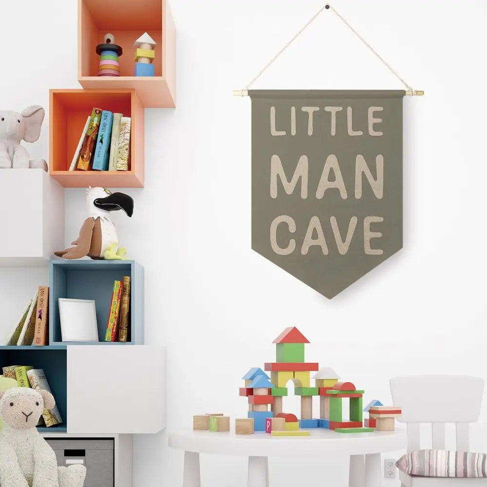Children's Playroom Wall Banners - lifestyle in-use