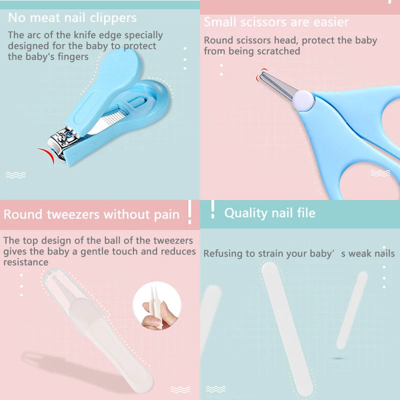 Multi-Piece Baby Health Hygiene Kit Grooming Health - packaging view