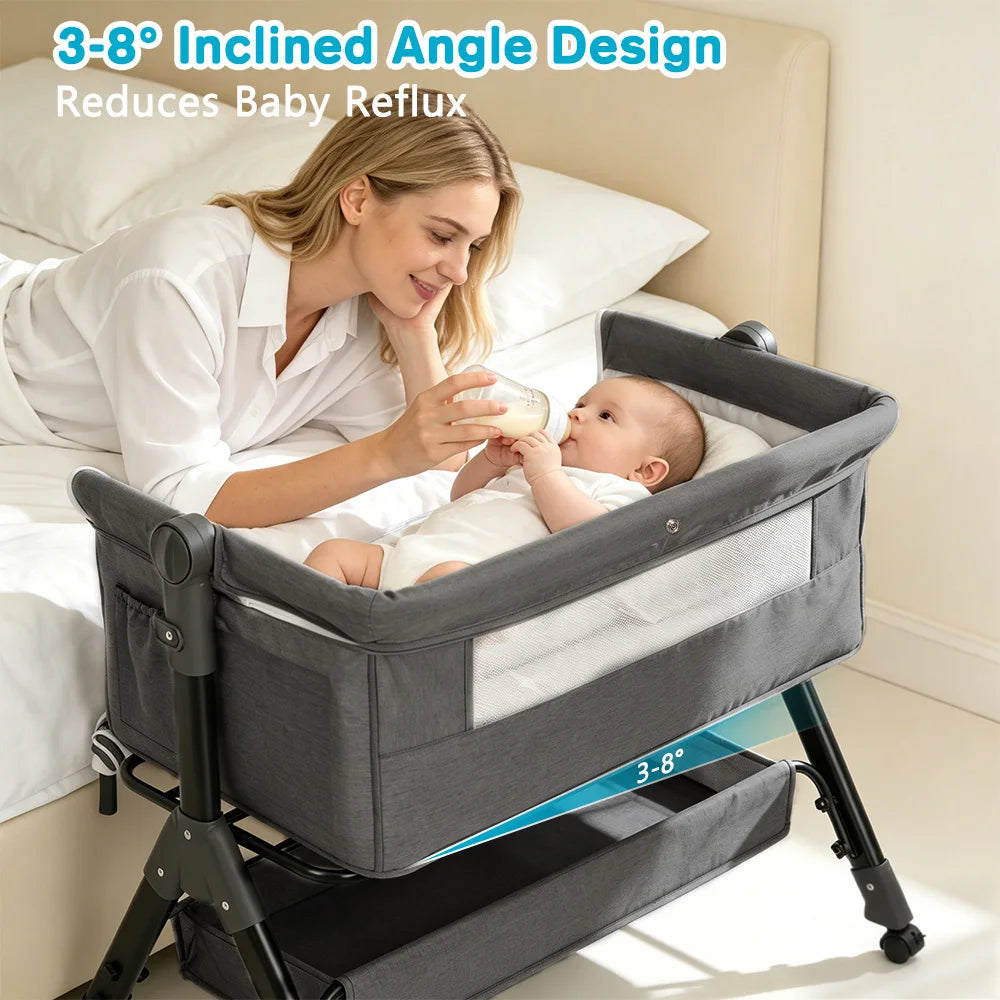 Baby Bassinet Bedside Sleeper - size reference