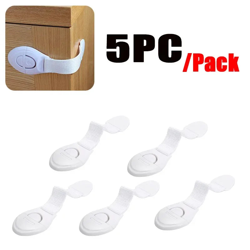 1 5 10pcs Child Safety Cabinet Lock Baby Proof Security