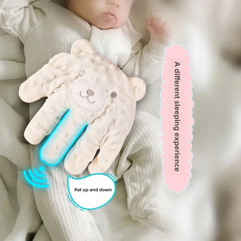 Soothing Baby Sleep Aid Pillow Babies Soothing Palms - lifestyle in-use