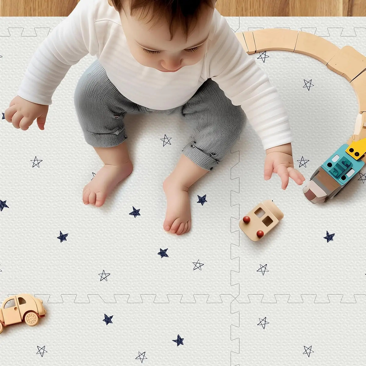 Baby Foam Play Mat - lifestyle in-use